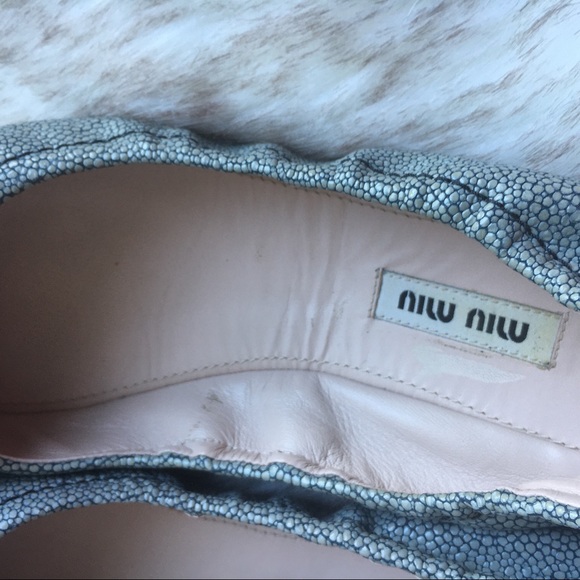 Miu Miu ballet flats with bow - 5.5 US / 35.5 EU - Picture 6 of 6